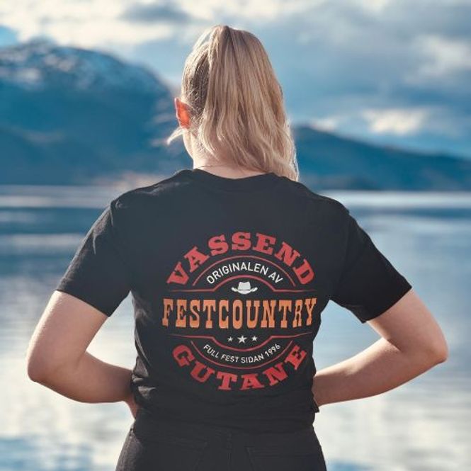 Hovedbilde Festcountry T-skjorte